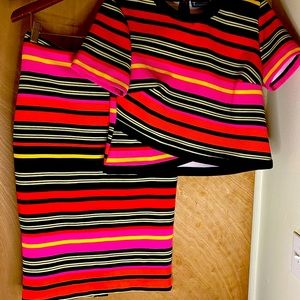 2 piece skirt and top combo